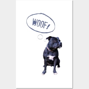 I love Staffies Posters and Art